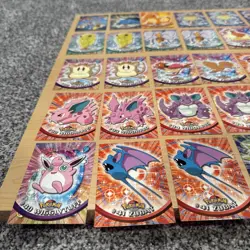 1999 Topps Pokemon TV Animation Series 1 (74) Card Lot BULK MP - Image 2