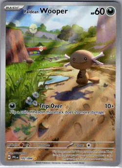 Paldean Wooper 102/094 ME02: Phantasmal Flames - Pokemon Card - NM - Image 1
