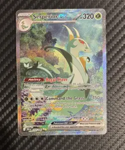 Pokemon - Serperior, Bouffalant, Meloetta, Jellicent EX Holo - 4 Card Lot - Image 2
