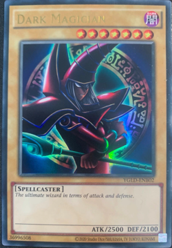 Dark Magician - Ultra Rare - YGLD-ENB02 YuGiOh TCG Card - Image 1