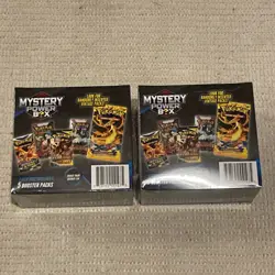 Pokemon Walmart Mystery Power Box 5 Booster Pack Chase Pack Seeded 1:10 Lot of 2 - Image 2