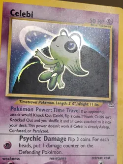 Pokemon Celebi Neo Revelation 03/64 Holo Rare 2000 English Unlimited Basic - Image 4