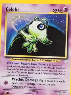 Pokemon Celebi Neo Revelation 03/64 Holo Rare 2000 English Unlimited Basic - Image 5