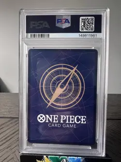 2023 Monkey.D.Luffy 1st Anniversary Tournament P-037 One Piece Promo PSA9 EN - Image 2