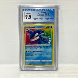 PSA CGC 9.5 10 - Kyogre 021/072 - Shining Fates - Graded Pokemon Card - Image 1