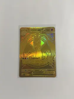 🚨ERROR🚨Mega Charizard Y EX No. 294/217 Ascended Heroes Pokemon Card Gold - Image 1