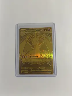 🚨ERROR🚨Mega Charizard Y EX No. 294/217 Ascended Heroes Pokemon Card Gold - Image 3