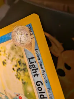 Pokemon TCG Light Golduck Neo Destiny Card 47/105 LP - Image 3