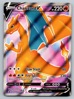 Charizard V - Holo Promo SWSH: Sword & Shield Promo Cards SWSH050 LP/MP - Image 1