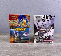 Pokemon TCG White Flare Booster or Surging Sparks Bundle - Brand New/Sealed 🔥 - Image 1