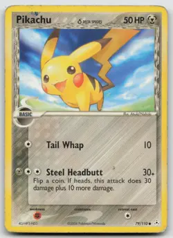 Pokemon Card Pikachu (Delta Species) Common Holon Phantoms 79/110 - Image 1