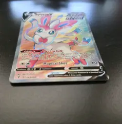 Pokemon TCG Sylveon v Full Art Ultra Rare Holo Card Evolving Skies 183/203 - Image 2