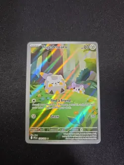 Togedemaru 104/094 Illustration Rare - NM - Phantasmal Flames Mega Pokemon TCG - Image 1