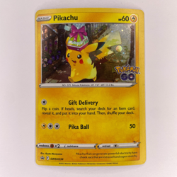 MISCUT PIKACHU SWSH234 COSMOS HOLOBLACK STAR PROMO LP POKEMON - Image 1