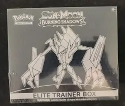 Pokemon TCG: Sun & Moon - Burning Shadows Elite Trainer Box ETB - Factory Sealed - Image 1