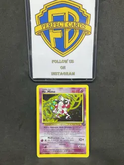 POKEMON JUNGLE UNLIMITED MR. MIME HOLO 6/64 LP ITA - Image 1