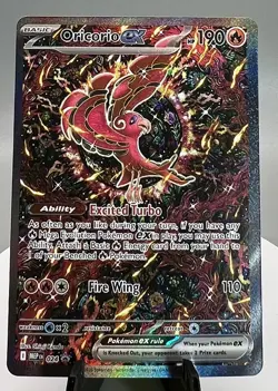 Pokemon TCG: Mega Evolution Oricorio Ex 24 Black Star Promo Phantasmal Flames NM - Image 1