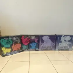 Pokemon Elite Trainer Box Lot Evolving Skies & Chilling Reign 4 Boxes English - Image 1
