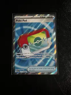 Poke Pad Trainer-Item Foil Pokemon TCG 113/088 English Studio Bora Inc. - Image 1