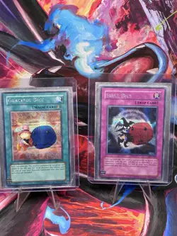 Yu-Gi-Oh! TCG Graceful Dice EDS-002 + Skull Dice EDS-003 - Image 1