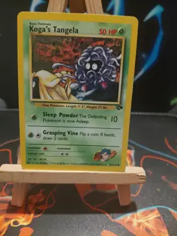 Pokemon TCG Koga's Tangela Gym Challenge Card 81/132 Regular LP - Image 1