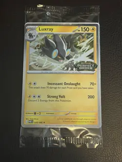 Pokemon Luxray Perfect Order Promo Stamped Card BEST BUY PROMO - Image 1