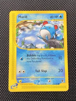 Expedition #120/165 Marill Pokemon Card LP/NM - Image 1