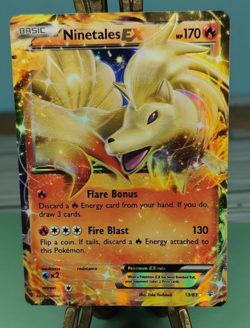 Pokemon Ninetails EX Holo Card 13/83 XY Generations Ultra Rare Trading Card TCG - Image 1