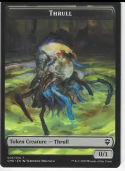MTG Magic the Gathering Thrull Token Commander Legends LP - Image 1