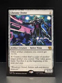 Chrome Dome 172 - NM - Teenage Mutant Ninja Turtles - MTG - Image 1