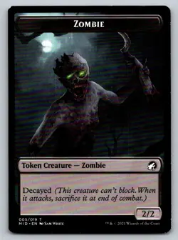 Zombie Token Regular - Image 1