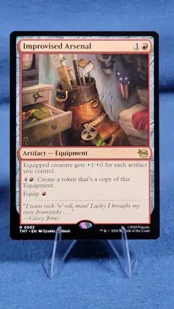 MTG Teenage Mutant Ninja Turtles Improvised Arsenal 0092 NM Rare - Image 1