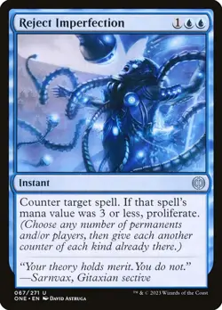 Reject Imperfection (067) Phyrexia: All Will Be One ONE MTG Magic - Image 1