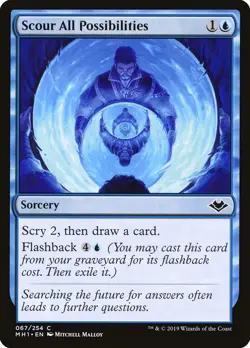 Scour All Possibilities Foil (067) Modern Horizons MH1 MTG Magic - Image 1