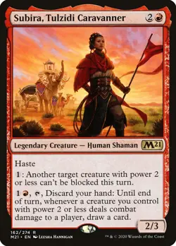 Subira, Tulzidi Caravanner Foil (162) Core Set 2021 M21 MTG Magic - Image 1