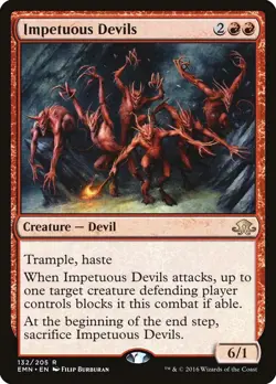 Impetuous Devils (132) Eldritch Moon EMN MTG Magic - Image 1