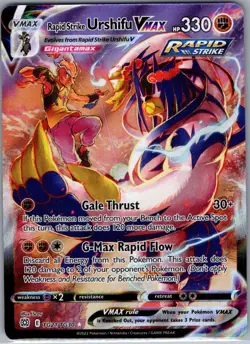 Rapid Strike Urshifu VMAX TG21/TG30 Brilliant Stars - Pokemon Card - NM - Image 1