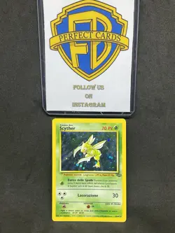 POKEMON JUNGLE UNLIMITED SCYTHER HOLO 10/64 NM- ITA - Image 1