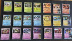 Pokemon Terastal Festival Complete Base Set - Japanese - C/U/Holo/EX/Ace (1-187) - Image 1