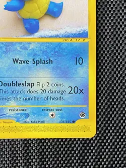 Squirtle 131/165 Non Holo Expedition Pokemon 2002 LP/NM - Image 4