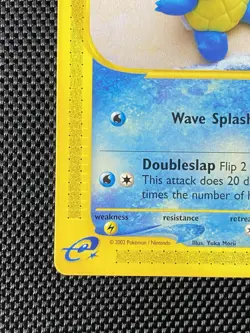 Squirtle 131/165 Non Holo Expedition Pokemon 2002 LP/NM - Image 5