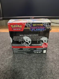 Pokemon TCG Mega Evolution Phantasmal Flames Booster Box New and Sealed - Image 3