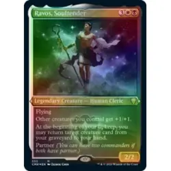 RAVOS, SOULTENDER (FOIL-ETCHED) Commander Legends Magic MTG MINT CARD - Image 1