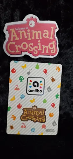 Animal Crossing Nintendo Amiibo Card Rolf #293 Regular Card Stock Authentic - Image 2
