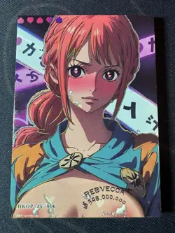 Goddess Story Nami Bikini Thick Premium Diamond Card Waifu Doujin One Piece - Image 1