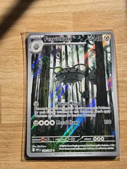 Ferrothorn - 149/086 White Flare Full Illustration Rare Pokemon Card - NM Fresh - Image 1