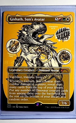 2021 MTG Magic the Gathering SLD Secret Lair Drop #320 Gishath Sun's Avatar - Image 1