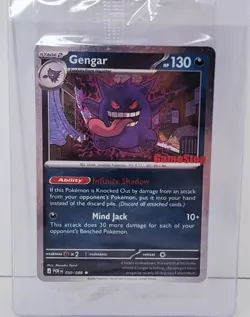 Gengar Gamestop Promo Perfect Order Pokemon Card TCG Sealed - Image 1