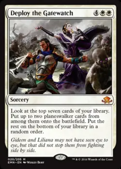 Deploy the Gatewatch Light Play, English Magic the Gathering MTG Eldritch Moon - Image 1