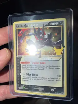 Pokemon Celebrations- Sword and Shield Promo Greninja Star SWSH144 - Image 1